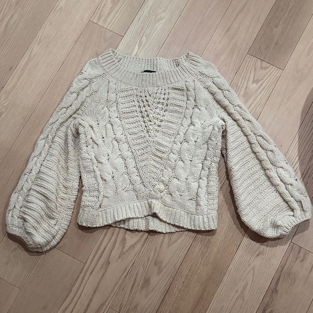Express knit sweater
